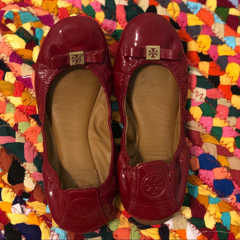 Tory Burch red flats size 5.5